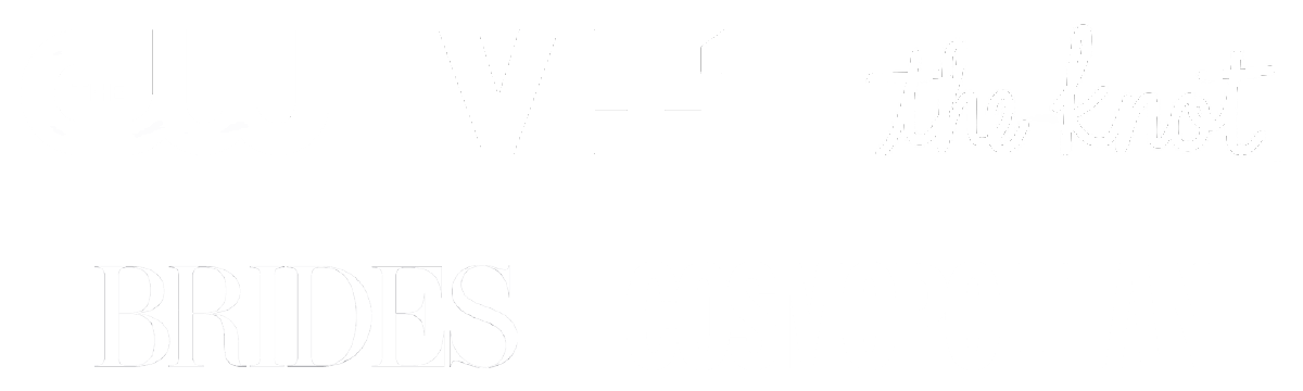 Logos for the CW, VH1, the Knot, Brides, Cosmopolitan.